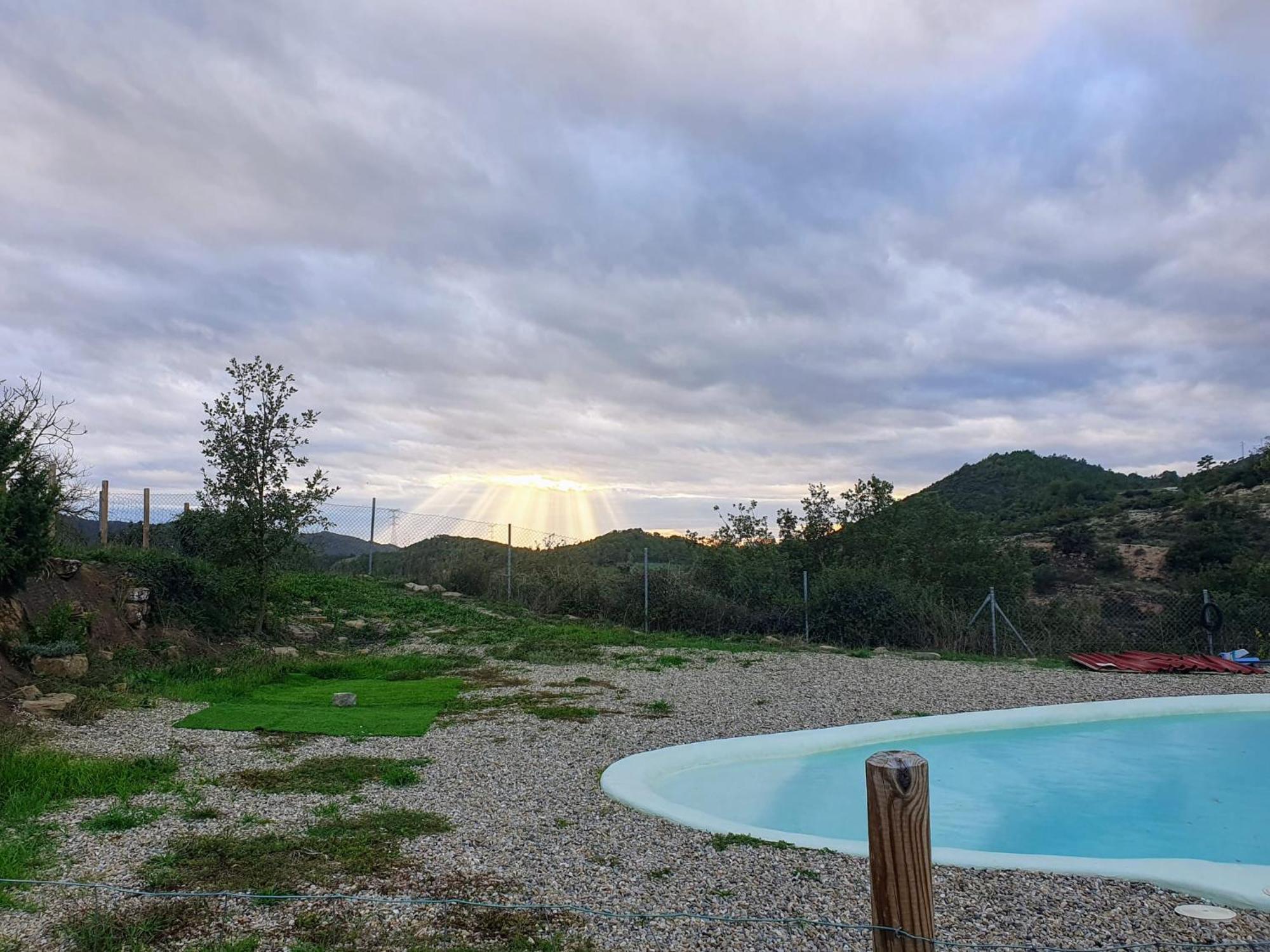 Masia La Clariana Castelltallat Bagian luar foto